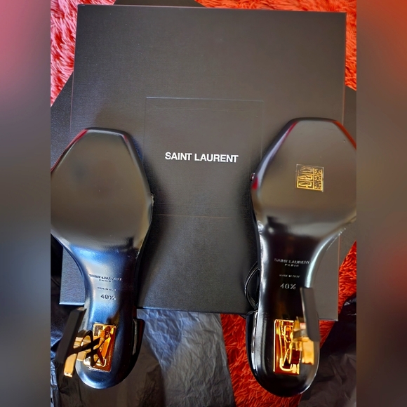 Authentic OPYUM SANDALS IN PATENT LEATHER (Black) Brand New* Never worn - Picture 4 of 7